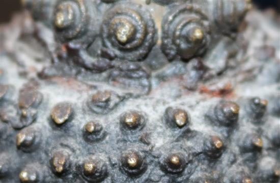 A large Tibetan bronze seated figure of Buddha Shakyamuni, probably 13th century, height 39.5cm, minor old repairs